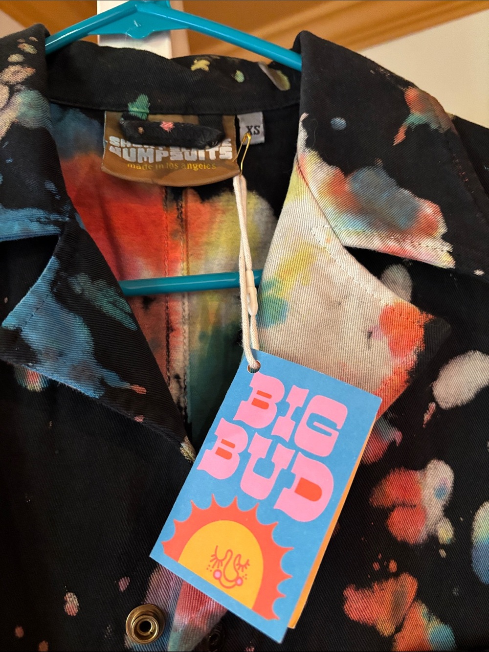 Big Bud Press Black/Tie-Dye Jumpsuit - Limited Edition - Picture 2 of 10